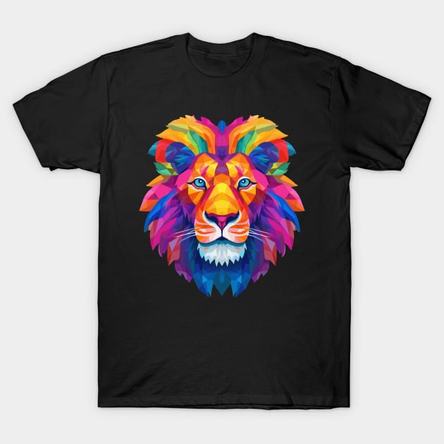 lion modern T-Shirt by SHINIGAMII